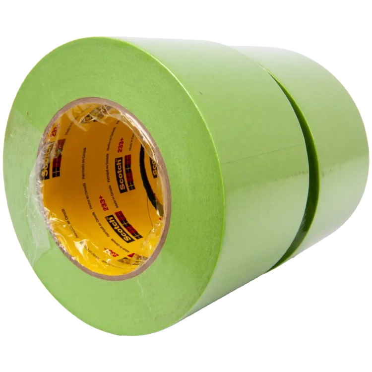 Taśma maskująca Scotch 233+ zielona 72 mm x 55 m 3M 26341