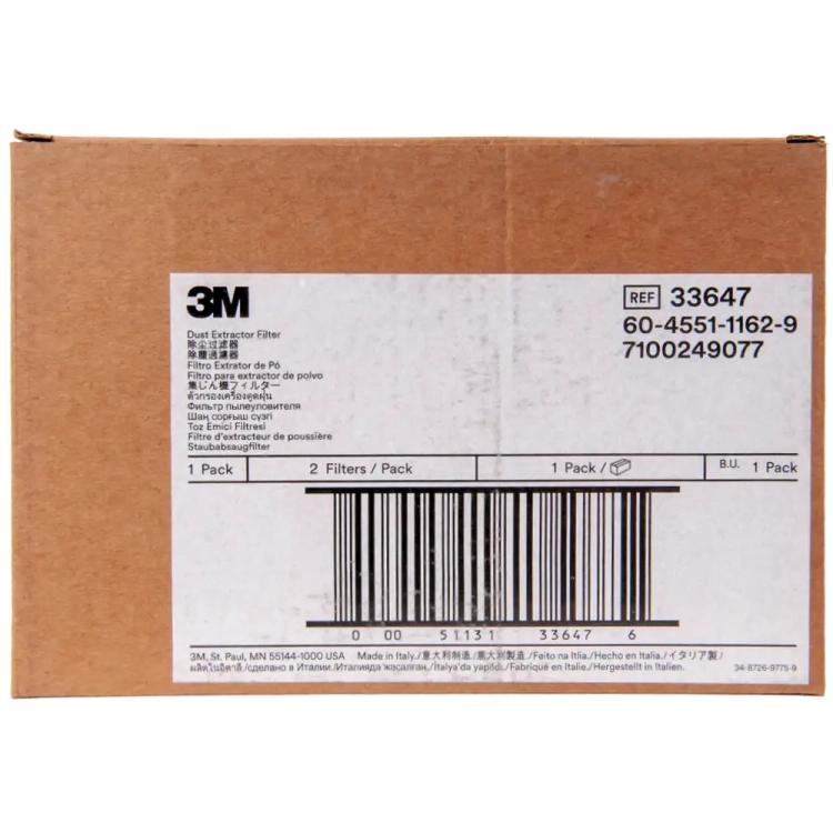 Filtr do odkurzacza do odsysu 3M 30 i 45 litrowych