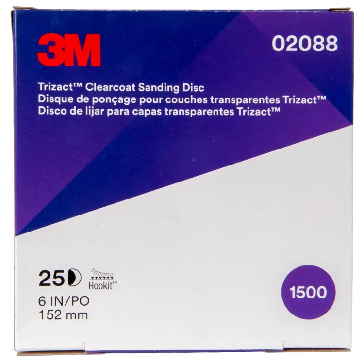 Krążki Trizact 150 mm P1500 02088