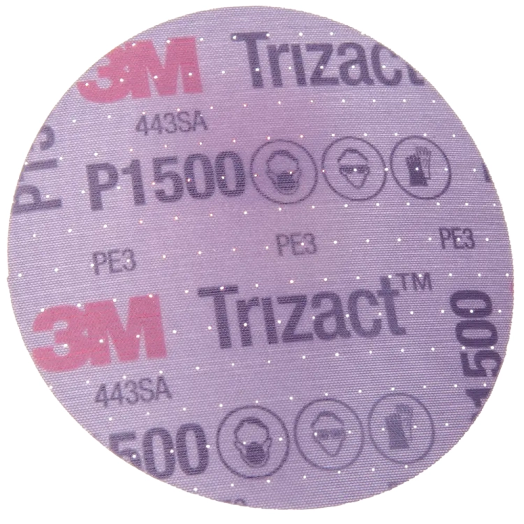 Krążki Trizact 75mm P1500 02094