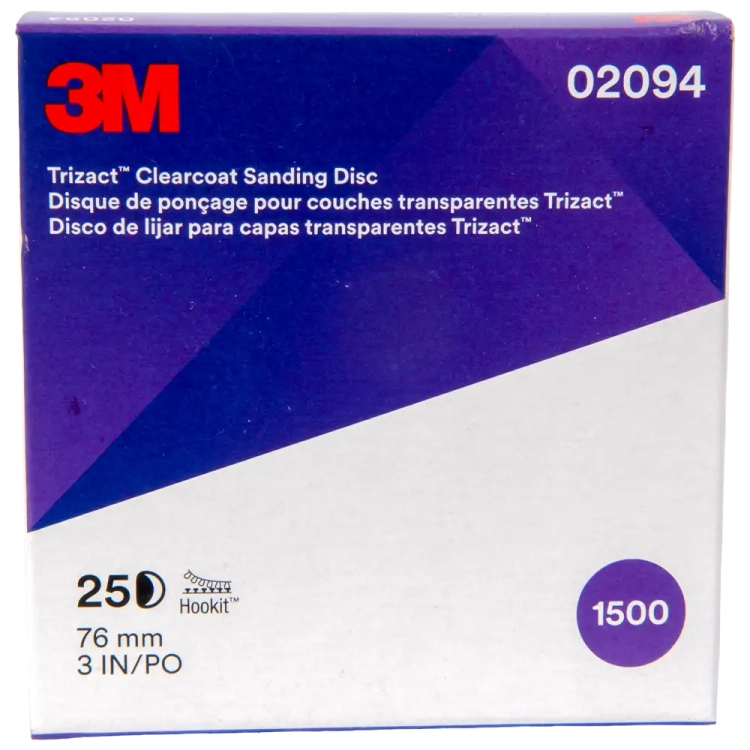 Krążki Trizact 75mm P1500 02094