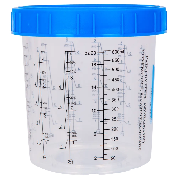 Zestaw kubków uniwersalnych 650ml 125µm 50 szt.