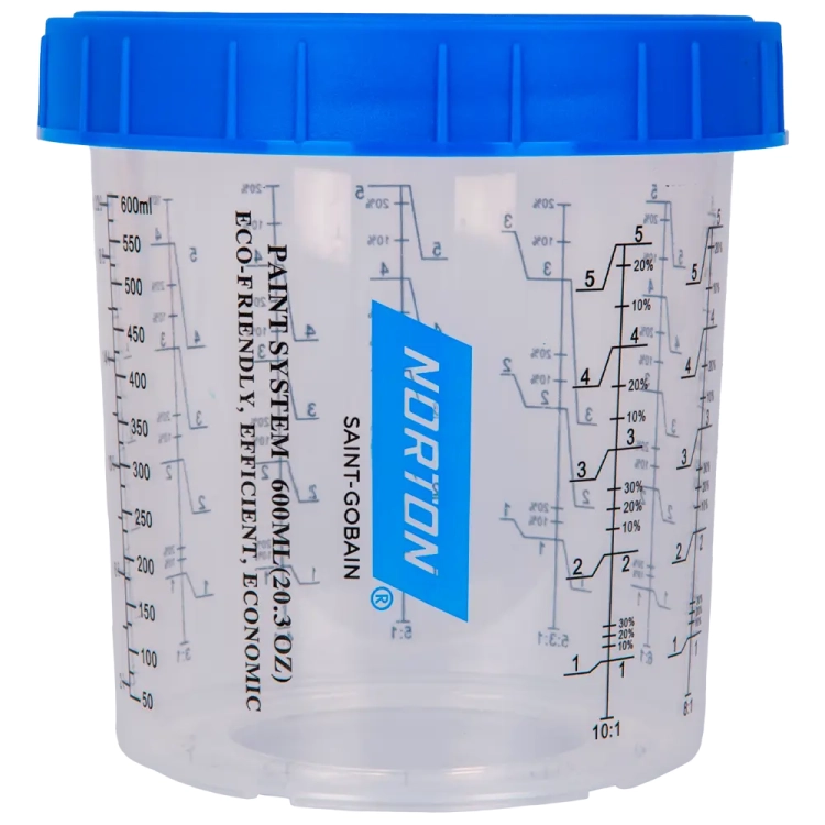 Zestaw kubków uniwersalnych 650ml 125µm 50 szt.