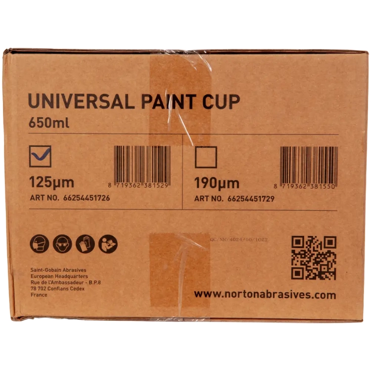 Zestaw kubków uniwersalnych 650ml 125µm 50 szt.