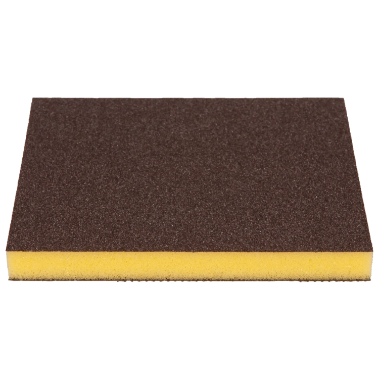 Indasa Gąbka ścierna FINE (zółta) dwustronna 98x120x13 595107