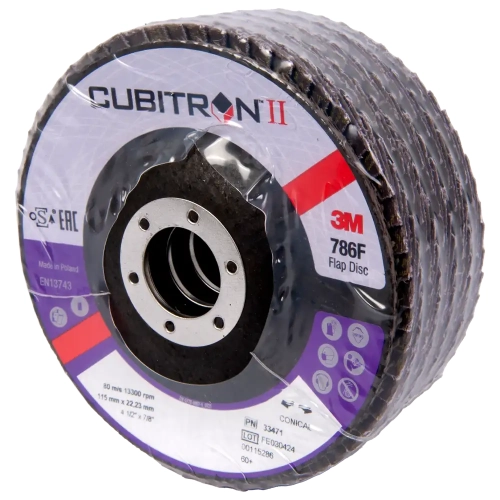 Dysk lamelkowy T29 60+ 3M Cubitron II 115 mm x 22,23 mm 33471