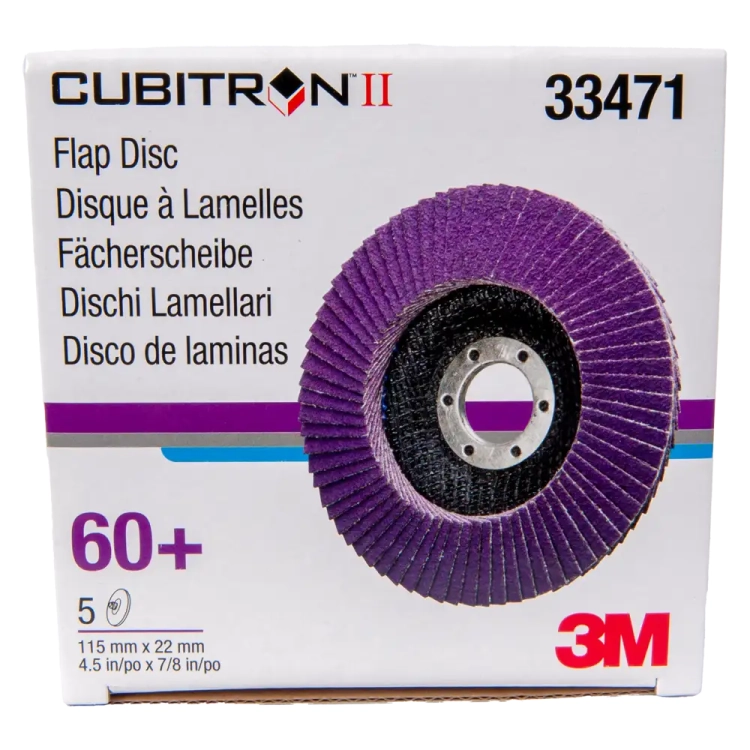 Dysk lamelkowy T29 60+ 3M Cubitron II 115 mm x 22,23 mm 33471