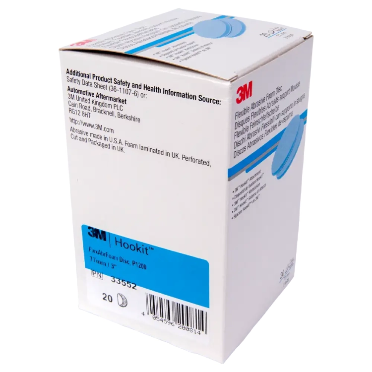 Elastyczne dyski ścierne na gąbce 76mm P1200