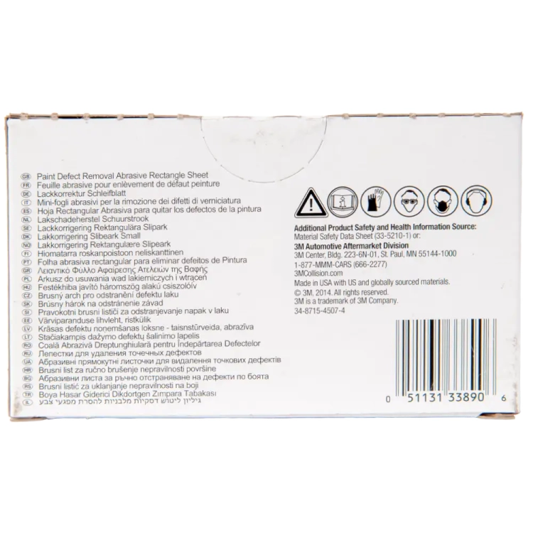 Arkusz do usuwania wad lak i wtrąceń 37x28 P1000