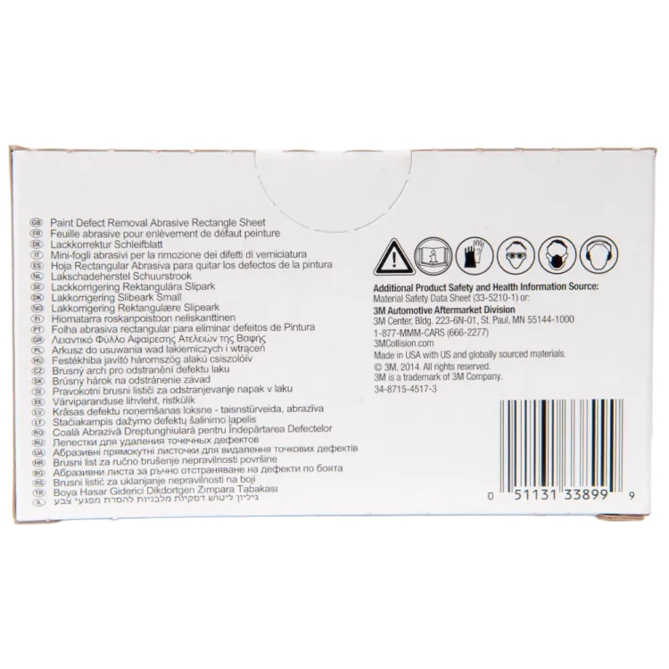 Arkusz do usuwania wad lak i wtrąceń 37x28 P2500