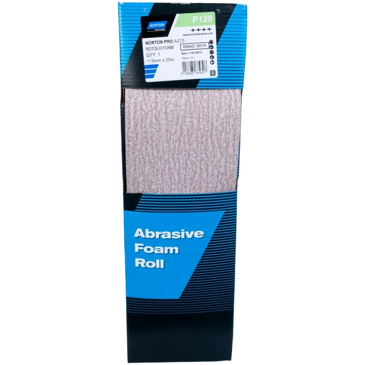 Papier ścierny na gąbce P120