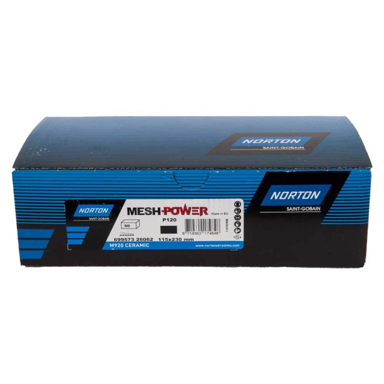 Arkusz cięty ceram. MeshPower 115 x 230 mm  P120 69957326062