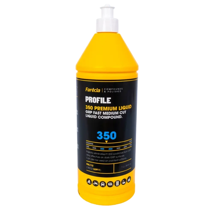 Pasta polerska do żelkotu i GRP Profile 350 Premium 1 L Farecla PRL112