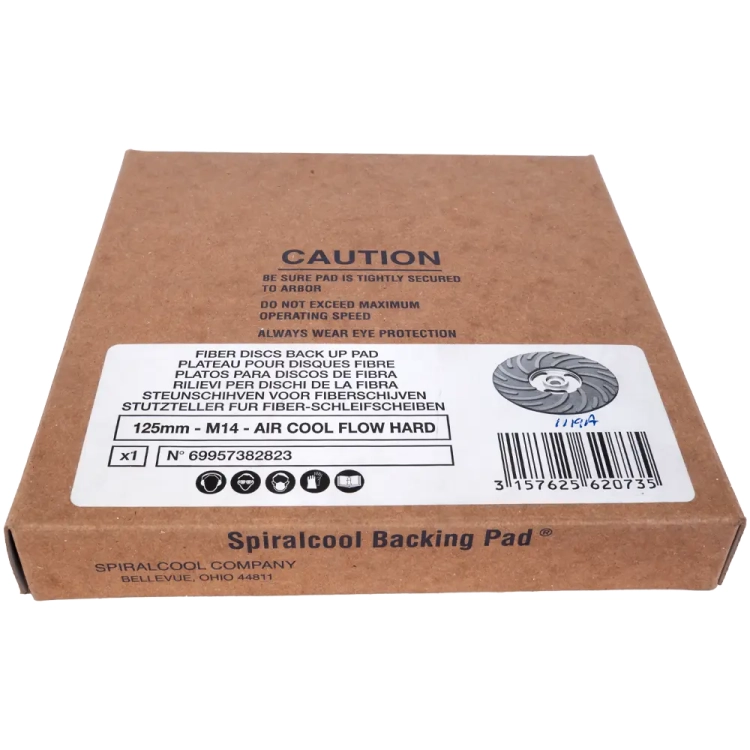 Podkładka pod fibrę z chłodzeniem 125mm M14 Norton