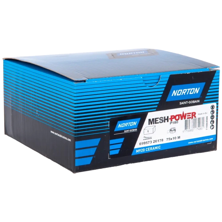 Rolka ceram.MeshPower 75mm x 10m P180