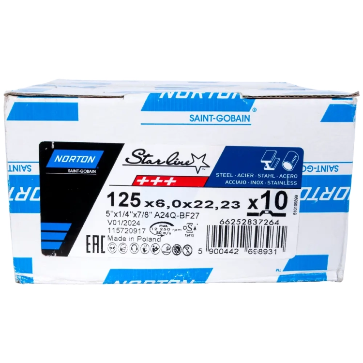 Tarcza do cięcia Star Line 125 6,0mm
