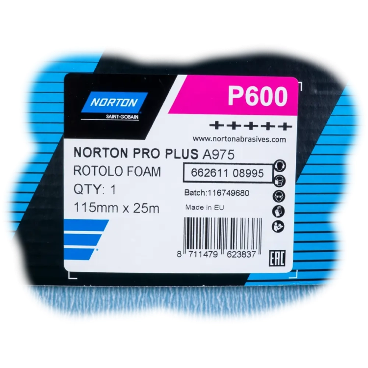 Papier ścierny na gąbce ceramiczny A975 P600