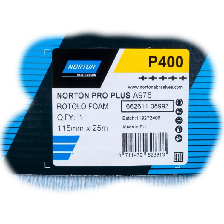 Papier ścierny na gąbce ceramiczny A975 P400
