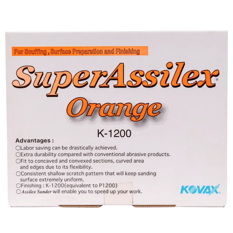 Assilex wstęga ORANGE 130x170 K1500 KOVAX 191-1510