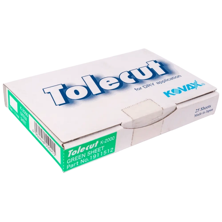 Wstęga TOLECUT 70x114mm K2000 zielona KOVAX 191-1512