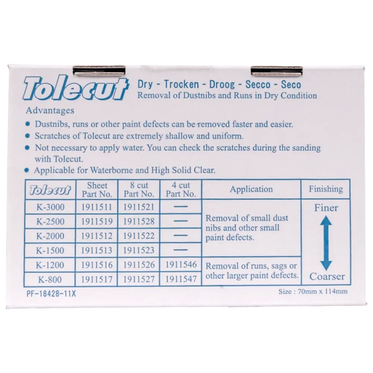 Wstęga TOLECUT 29x35mm K1500 różowa KOVAX 191-1523