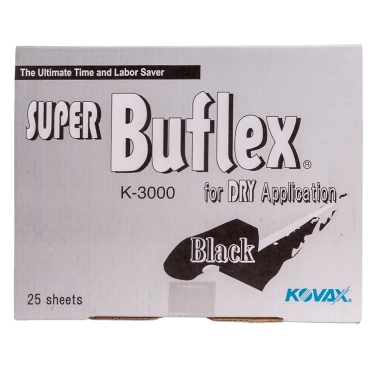 Wstęga BUFLEX na rzep 130x170mm K3000 CZARNY KOVAX 191-1531