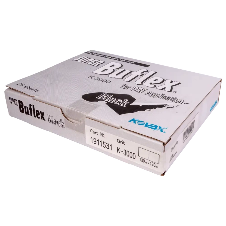 Wstęga BUFLEX na rzep 130x170mm K3000 CZARNY KOVAX 191-1531