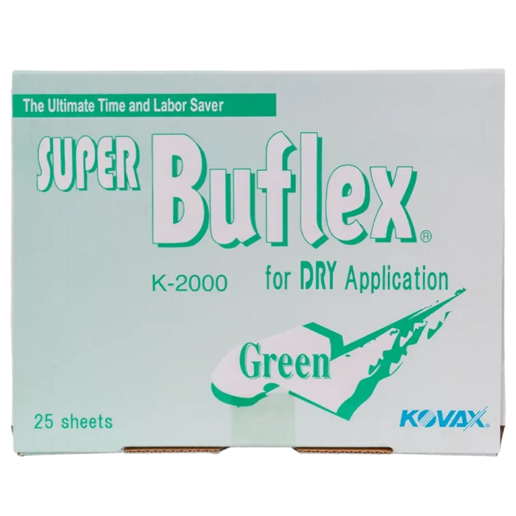 Wstęga BUFLEX na rzep 130x170mm K2000 ZIELONY KOVAX 191-1532