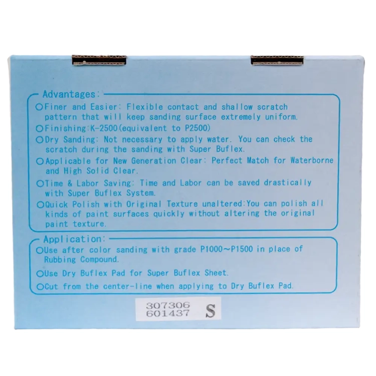 Wstęga BUFLEX na rzep 130x170mm K2500 NIEBIESKI KOVAX 191-1534