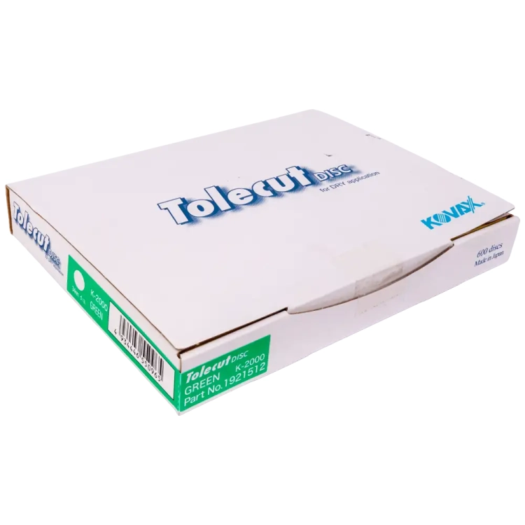 TOLECUT GREEN krążek ścierny 34mm K2000 KOVAX 192-1512