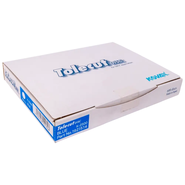 TOLECUT BLUE krążek ścierny 34mm K2500 KOVAX 192-1514