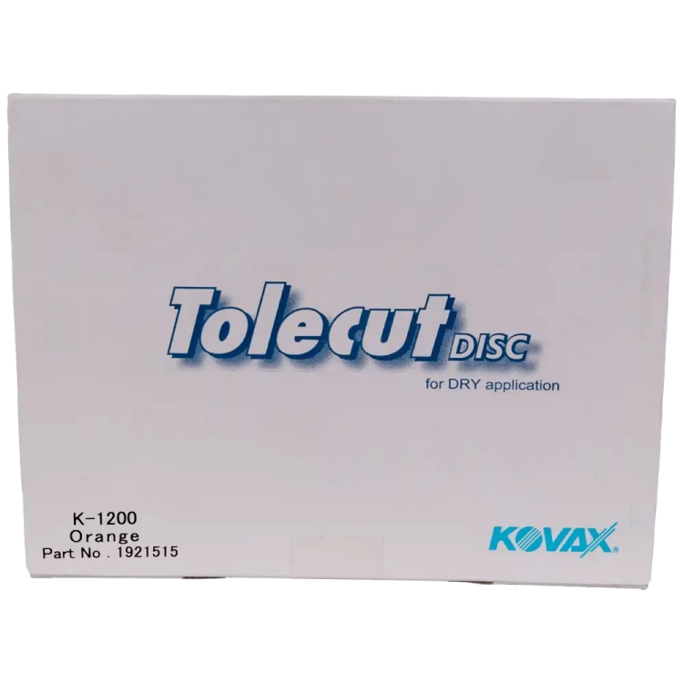 TOLECUT ORANGE krążek ścierny 34mm K1200 KOVAX 192-1515