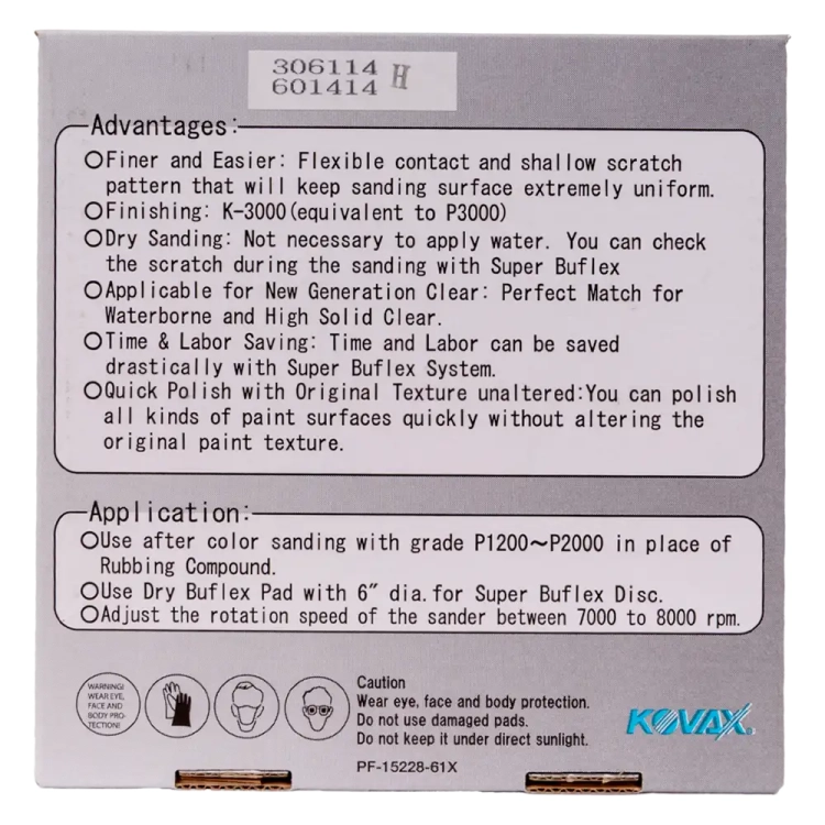 Krążki Bufllex 152mm K3000/15H (P3000) KOVAX 193-1564