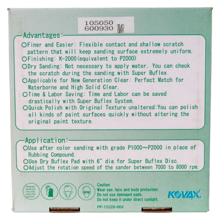 Krążki Bufllex 152mm K2000/15H (P2000) KOVAX 193-1565