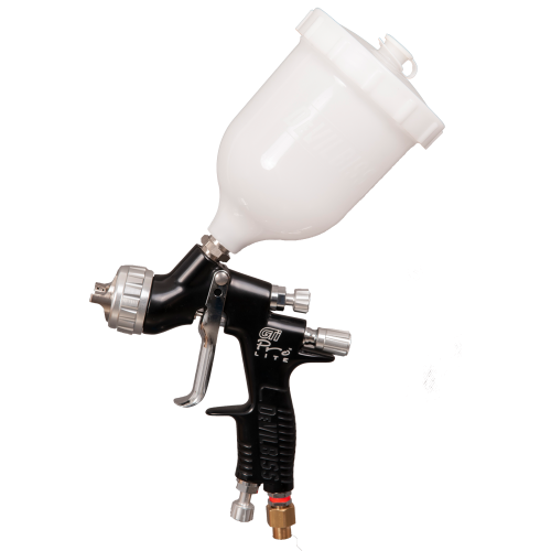 Pistolet lakierniczy GTI PROLITE dysza 1,3 TE10 Czarny Mat