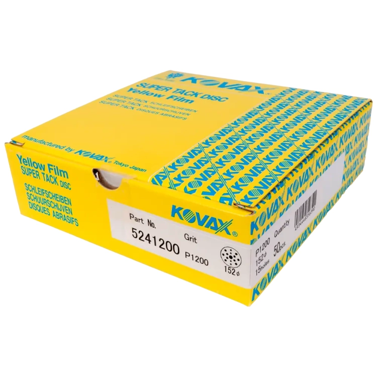 Krążki Yellow Film 152mm P1200 15H KOVAX 524-1200