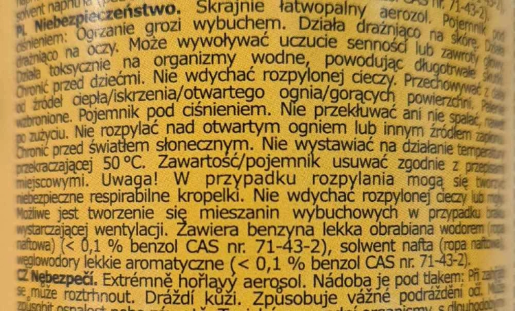 Żaroodporny czarny spray 400ml Chamaleon 26601
