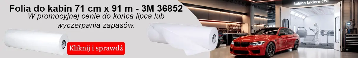 Promocja - folia do kabin 3M-36852 -  71 cm x 91 m 