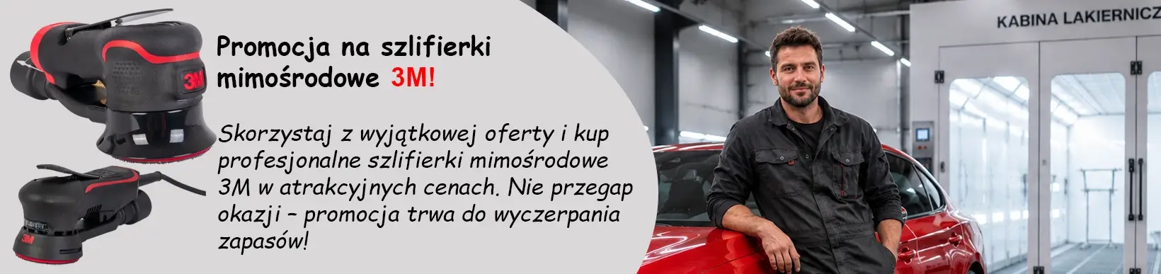Promocja szlifierek mimośrodowych  3M i Norton