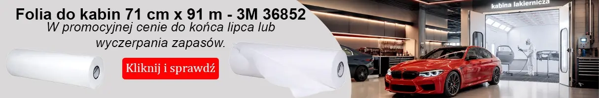 Promocja - folia do kabin 3M-36852 -  71 cm x 91 m 